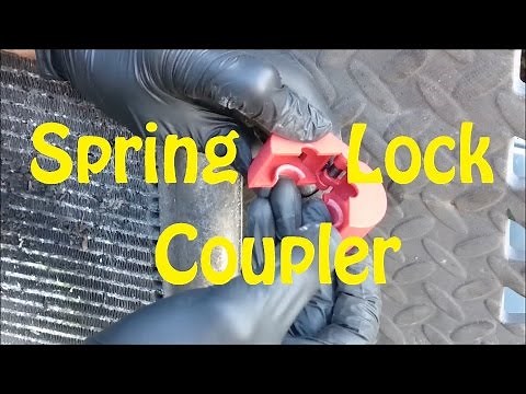 HOW TO: Spring Lock Coupler tool, A/C