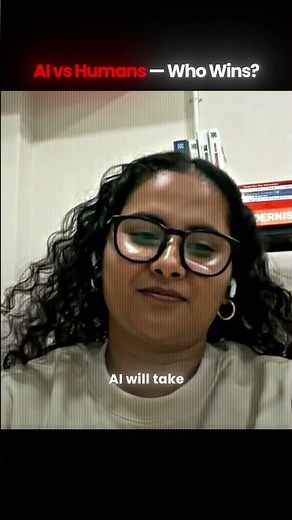 AI vs Humans: Who Actually Wins?| Future of Work Explained #shorts