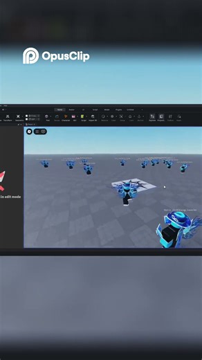 How to Make Parts & Friends Rain from the Sky in Roblox! | #shorts