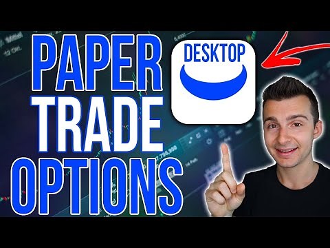 How To Paper Trade Options On Webull Desktop | Webull Options Paper Trading Tutorial