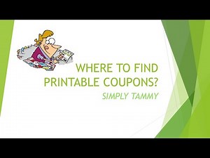 WHERE TO FIND PRINTABLE COUPONS?| NEW TO COUPONING| COUPON WEBSITES