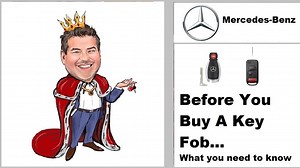 Mercedes-Benz Key Fob Replacement Guide - DIY - What To Buy