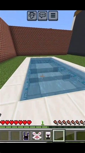 Secret Retractable Swimming Pool in Minecraft!