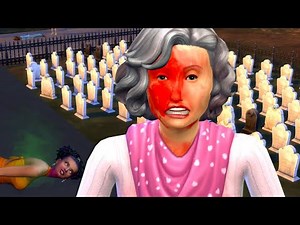 Sims 4 Granny goes on a killing spree// Killing every sim in the sims 4
