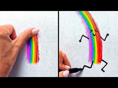 16 CUTE AND EASY FINGER PAINTING IDEAS