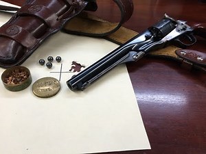 Percussion Revolver Loading