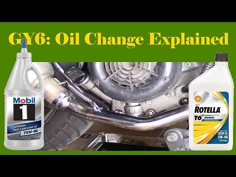 GY6: Oil Change Tutorial