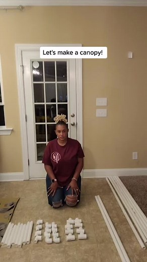 DIY PVC Pipe Canopy for Outdoor Gatherings