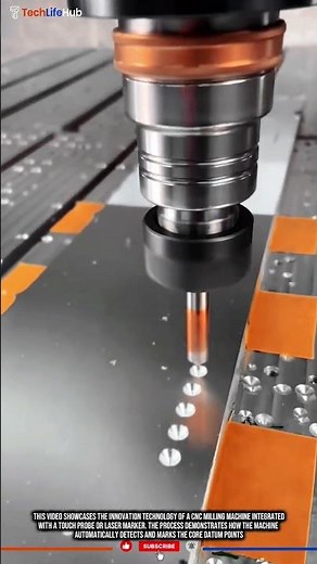 Innovation Technology CNC Probing & Marking: Automated Precision Datum Point Marking #tech