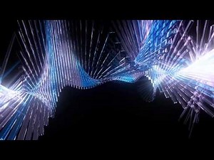 作例336：連動して回転するガラス板