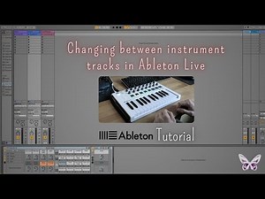 How to remotely change between instrument tracks in Ableton | Midi Mapping | Arturia MiniLab MK2