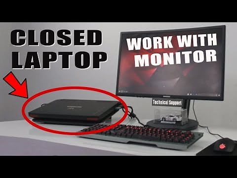How do I turn off my laptop screen when using an external monitor Windows 10