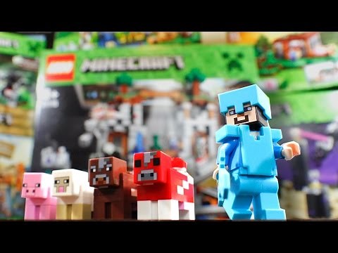 6 NEW MINECRAFT LEGO SETS! (Building & Review)