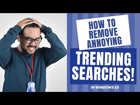 How To Remove 'Trending Searches' in Windows 10 and Windows 11 | MAKE EASY
