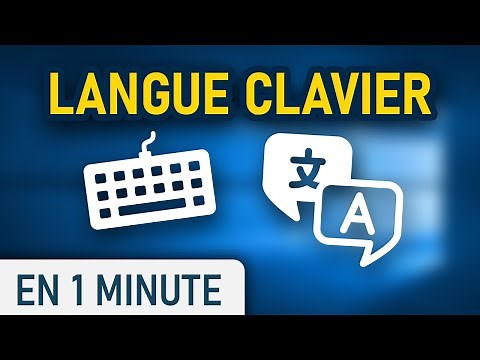 Changer la LANGUE de votre CLAVIER