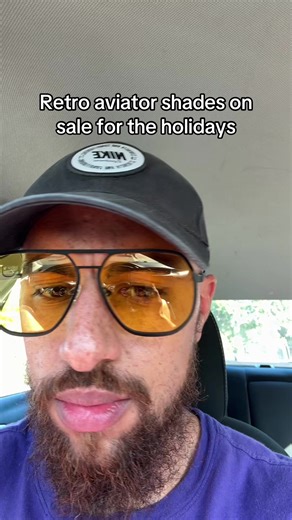 Retro Aviator Shades Holiday Sale
