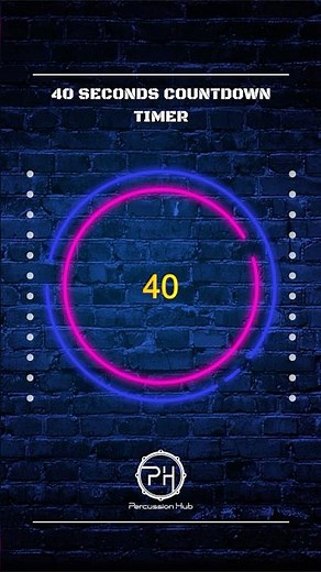 40 SECONDS COUNTDOWN TIMER
