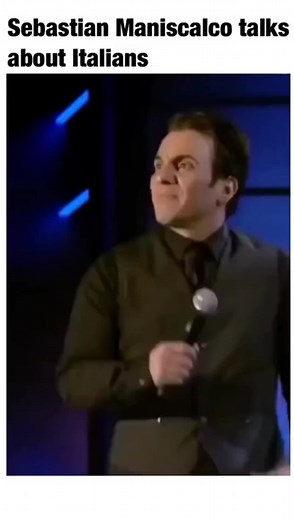 Italian Comedy: Sebastian Maniscalco on Traditions and Professions