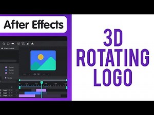 How to Create a 3D Rotating Logo in After Effects