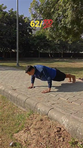 Perfect Push-Up Form: Full Body Workout Outdoors push-up challenge..