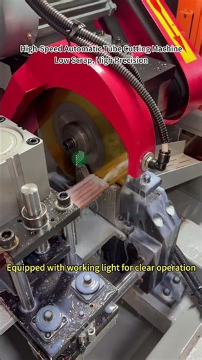 Automatic Tube Cutter With Servo Motor Fast & Accurate Performance #copper #aluminum #cutting