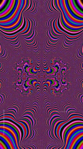 #trippyart #diffusion #waves Fractal Harmony: Techno Trance and Trippy Visuals