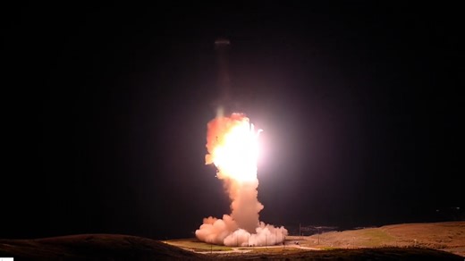 U.S. Test-Fires Nuclear-Capable Missile