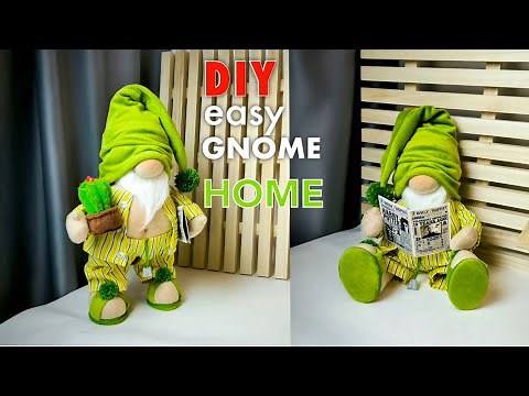 Cute Home Gnome – Step-by-Step Tutorial