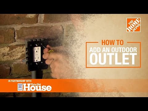 How to Install an Outdoor Outlet