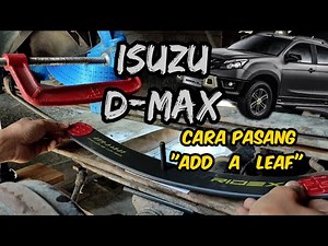 Installing "Add A Leaf" to Dmax Vcross 2013 series