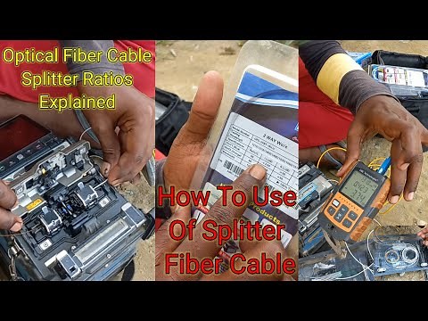 Optical Fiber Cable Splitter Ratios Explained | Use of Splitter Fiber cable