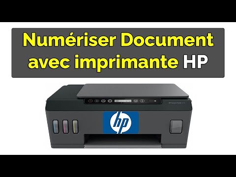 Comment numériser un document avec une imprimante HP