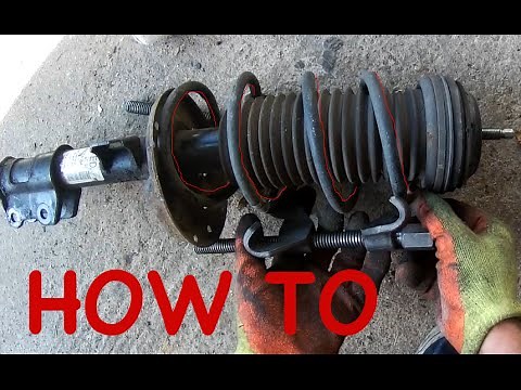 How to Replace Front Suspension Coil Spring | Compression Clamp