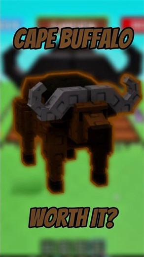 is CAPE BUFFALO worth it? #growagarden #growagardenroblox #growagardentips #shorts