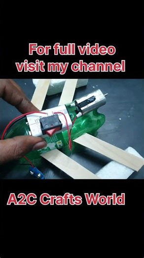 how to make speed boat at home - DIY RC boat - Boat #reels #shorts #craft #viral #dcmotor #science