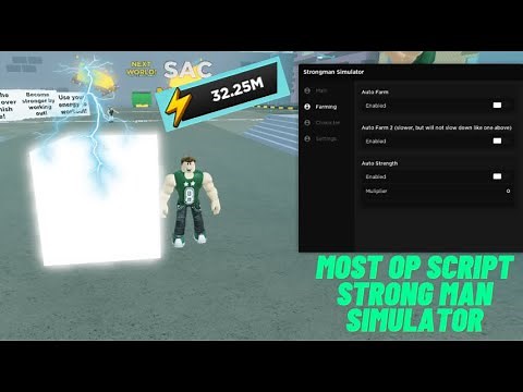 MOST OP STRONGMAN SIMULATOR SCRIPT (*WORKING 2022🔥*)