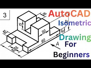 AutoCAD Isometric Drawing Basics tutorial for Beginners ‪@AutoCADbyNishaMathur‬