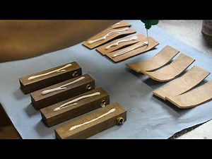 How I make the Mini Double Sided Leather Strop, from start to finish. Tips in the end!