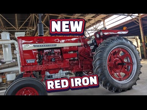 New Tractor! Fully RESTORED International Farmall 544 FIRST LOOK