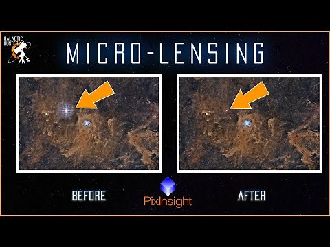 Removing Microlens Diffraction Artifacts in PixInsight Using CloneStamp