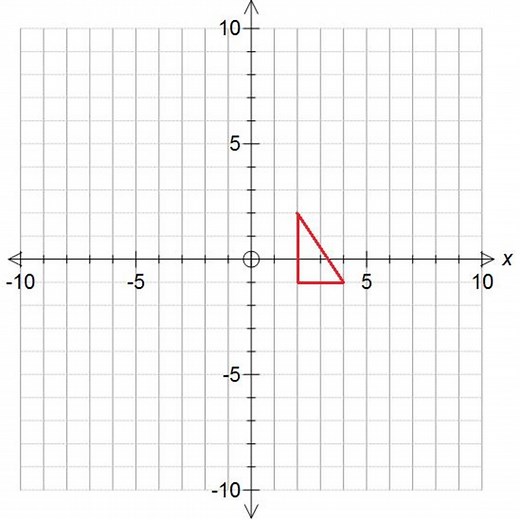 How to Translate a Shape on a Coordinate Grid Using a Vector