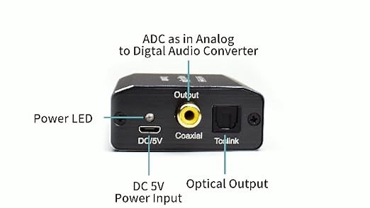 analog to digital audio adapter