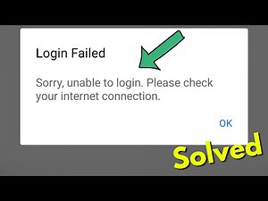 Fix facebook login failed sorry unable to login please check your internet connection