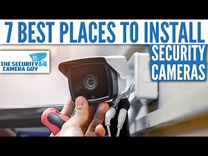 Best places to install home security cameras