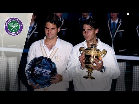 Roger Federer vs Rafael Nadal | Wimbledon 2008 | The trophy ceremony