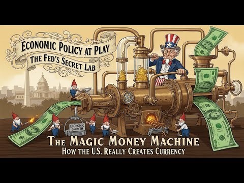 The Magic Money Machine: How the US Really Creates Currency #Currency #History #Banking
