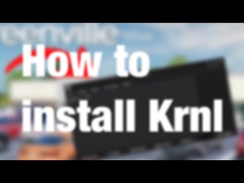 How to install Krnl