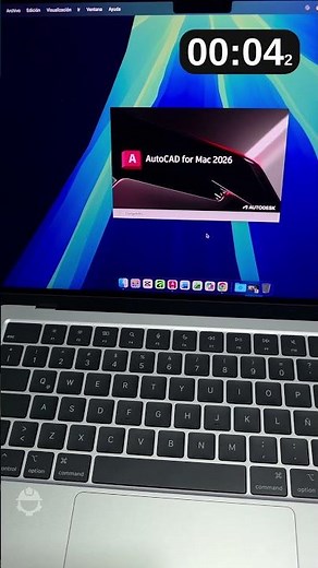 AutoCAD for Mac opens quickly 😎