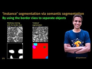 272 - Instance segmentation via semantic segmentation by using border class