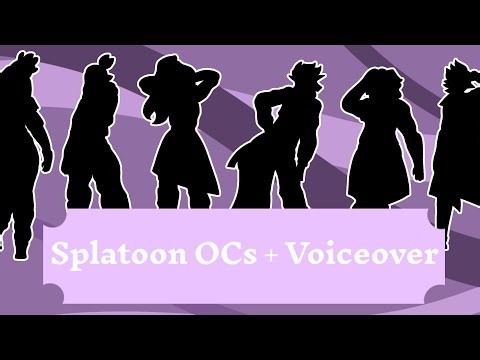 Splatoon OCs Speedpaint (with Voiceover)
